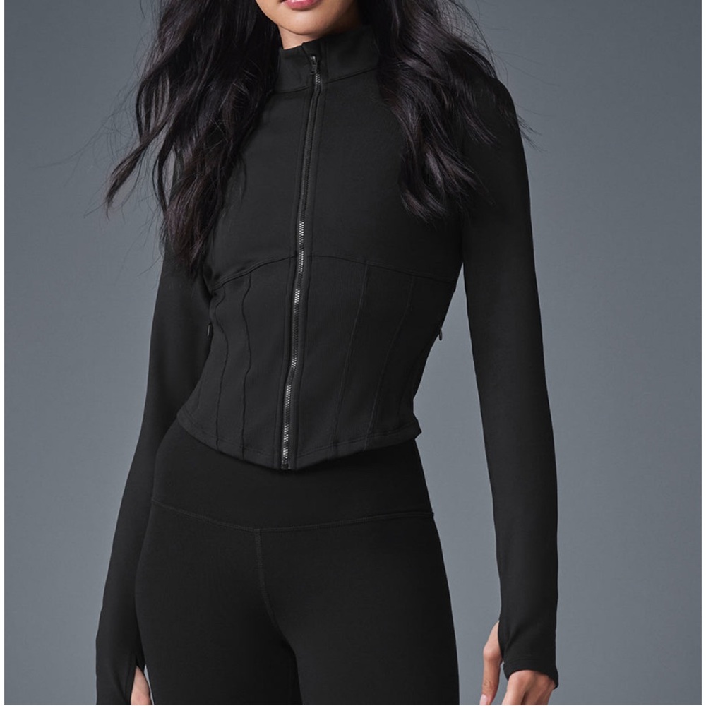 ALO Corset Full Zip Jacket
